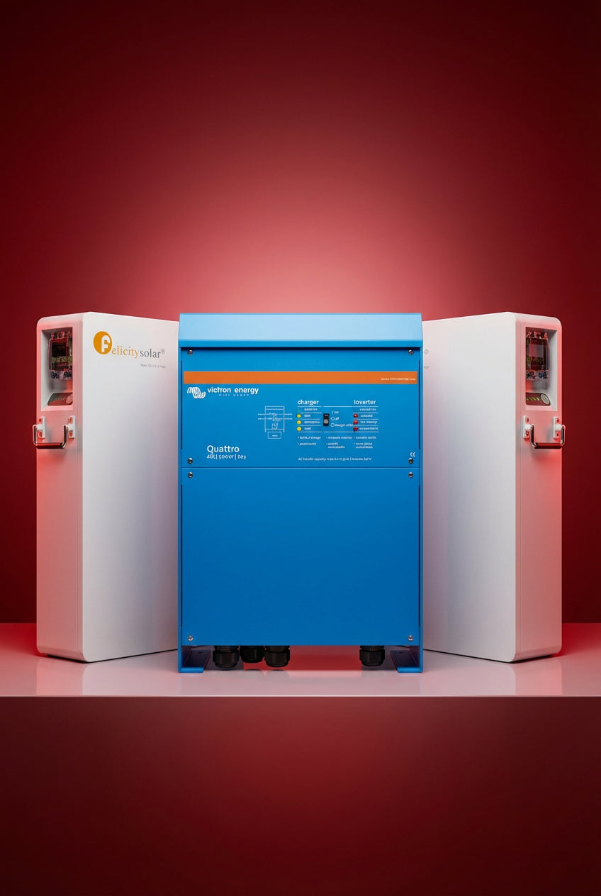 Kit stocare energie Victron Quattro cu baterii LiFePO4 20kWh