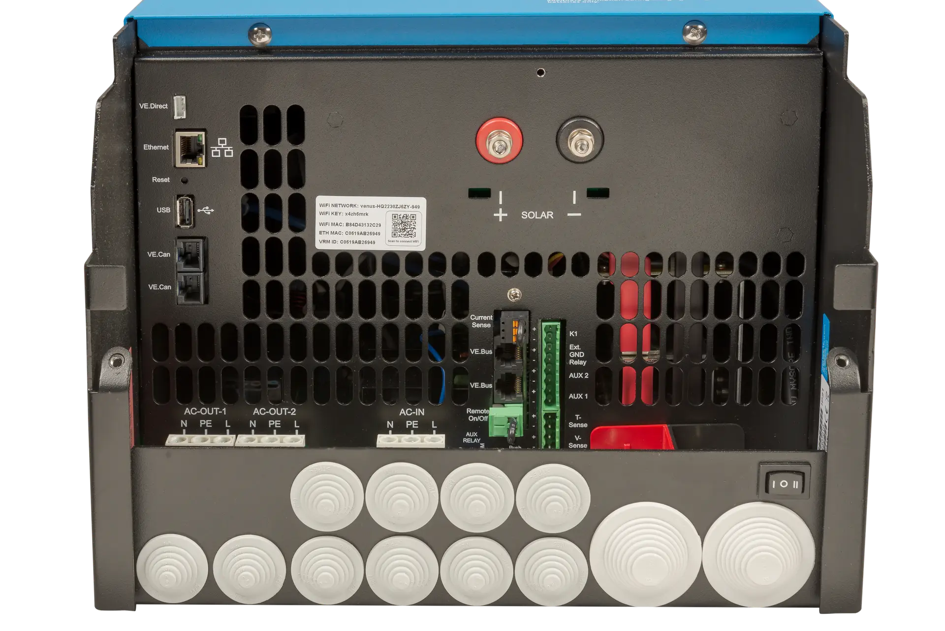 Invertor ESS Victron EasySolar-II 48V monofazat 5kVA GX - imaginea 4