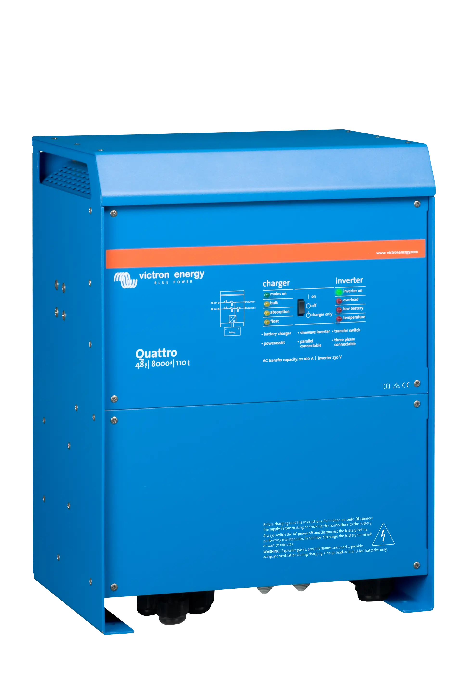 Invertor ESS Victron Quattro 48V monofazat 8kW - imaginea 3