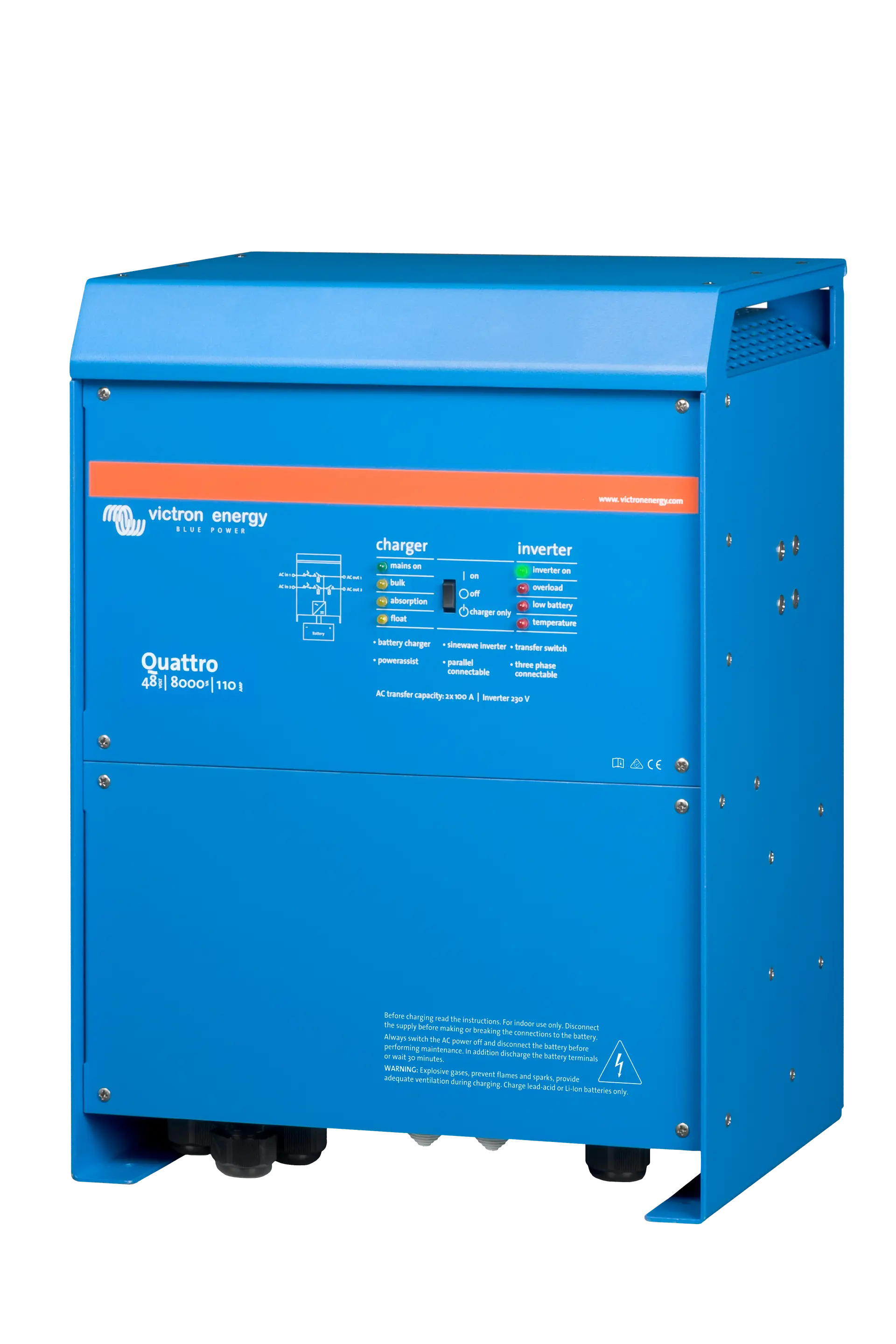 Invertor ESS Victron Quattro 48V monofazat 8kW - imaginea 2