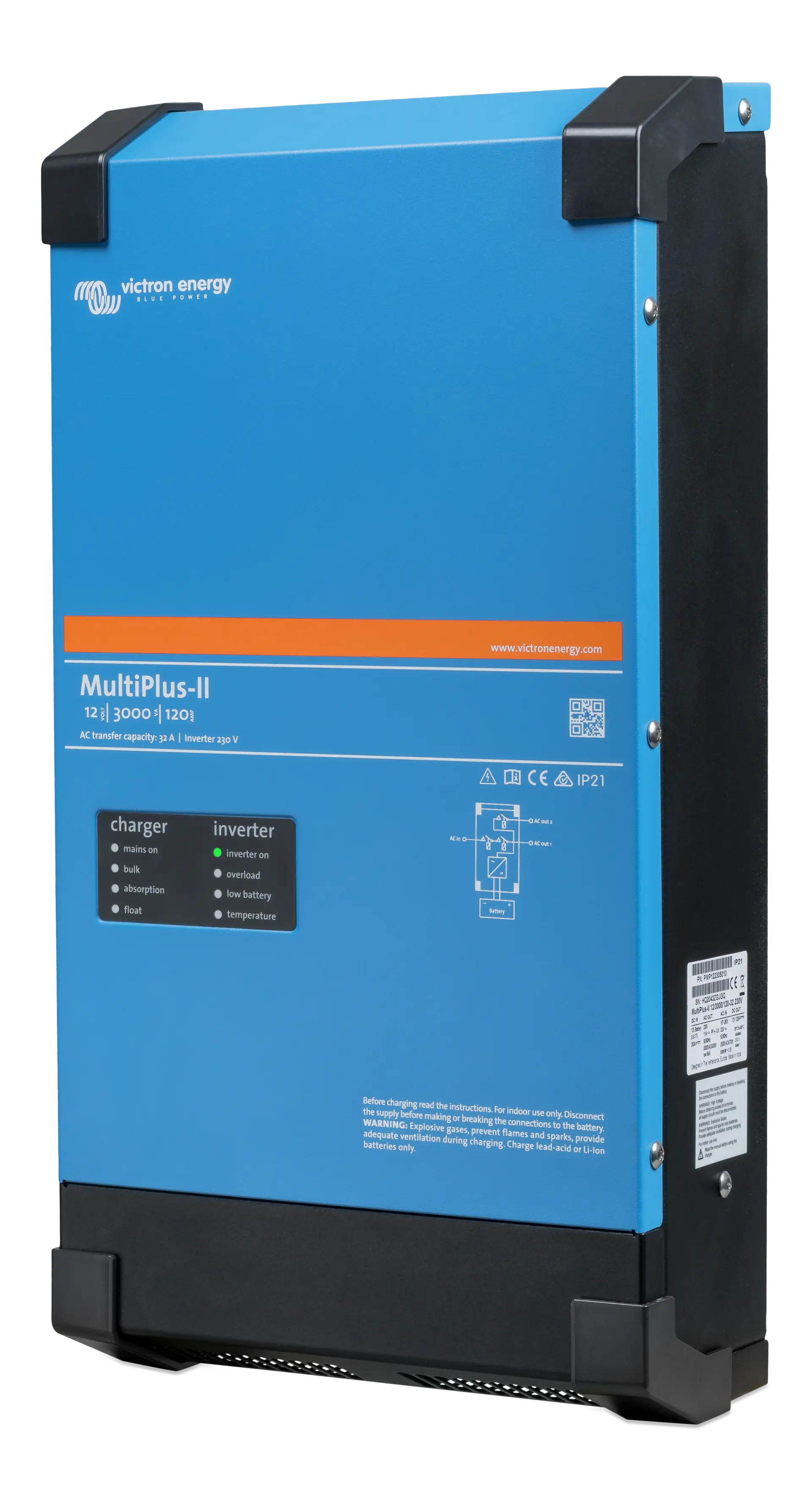 Invertor ESS Victron MultiPlus-II 12V monofazat 5kVA - imaginea 5