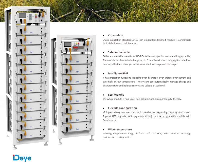 Control Box acumulatori HIGH VOLTAGE Deye BOS-G - SunGrid
